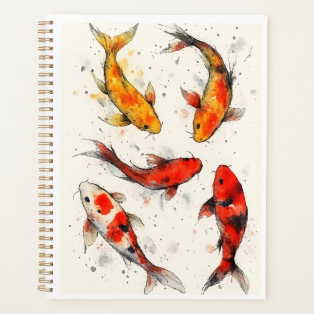 Koi Fish Planer (Vorderseite)