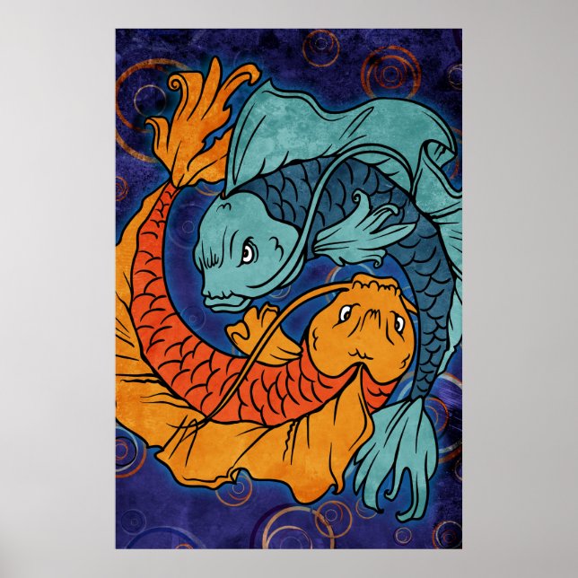 Koi Fish Poster (Vorne)