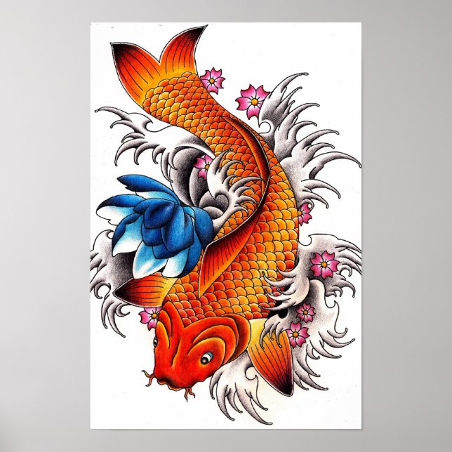 Koi Fish Poster (Vorne)