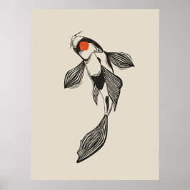 Koi Fish Poster