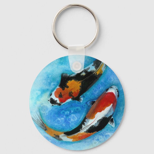 Koi Fish Schlüsselanhänger (Vorderseite)