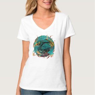 Koi Fish "SWIMMING IN FRIEDEN" T-Shirt