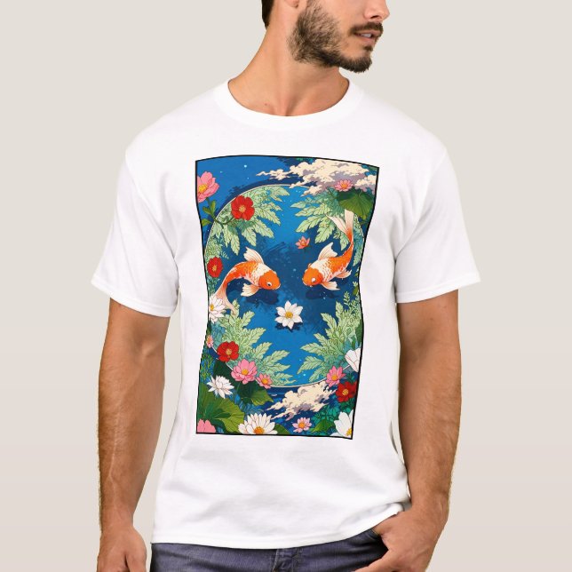 Koi Fish T - Shirt (Vorderseite)