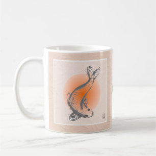 Koi Fish Tasse