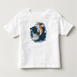 Koi Fish Water Biegemeister Kleinkind T-shirt