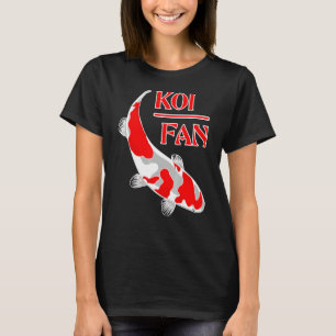 Koi Friend Fan Carp Fisch Nishikigoi Kohaku Sanke T-Shirt