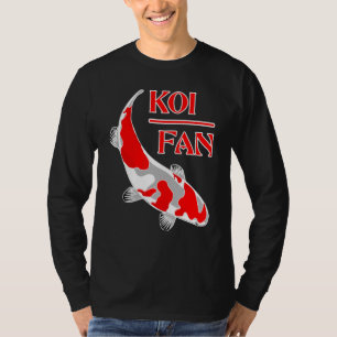 Koi Friend Fan Carp Fisch Nishikigoi Kohaku Sanke  T-Shirt