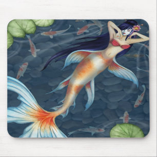 Koi Geisha-Meerjungfrau Mousepad