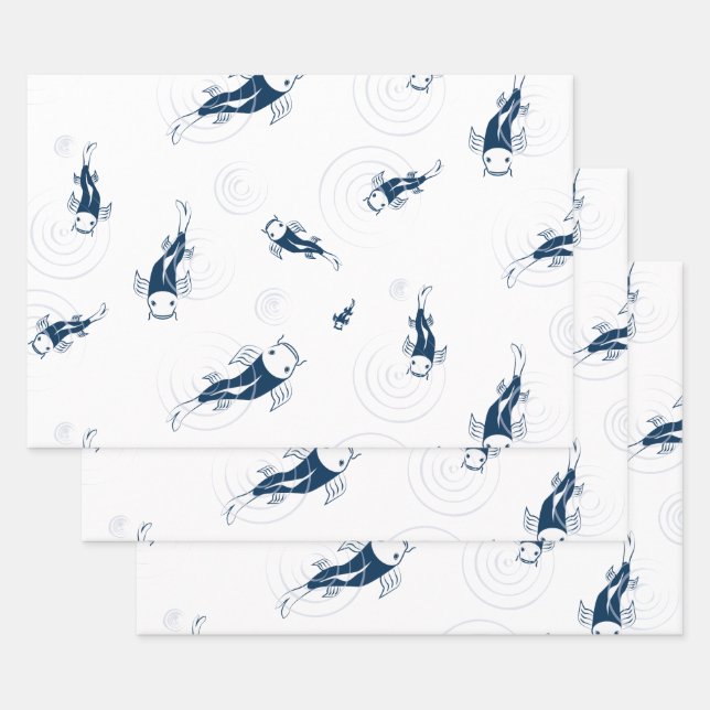 Koi - geschenkpapier set (Set)