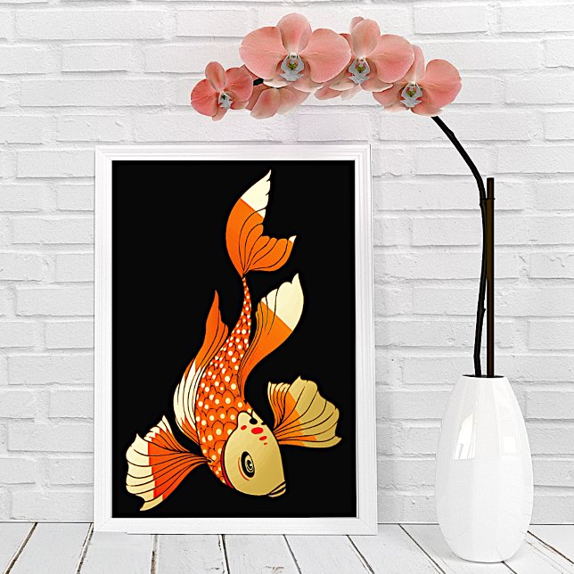 Koi Gold Fish Foliendrucke (Von Creator hochgeladen)