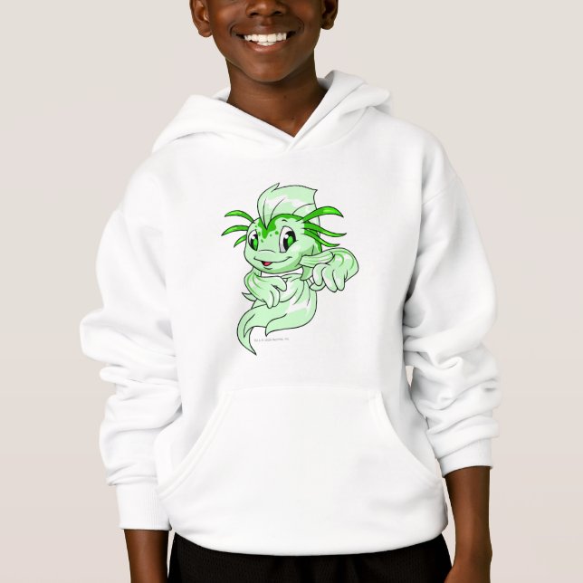 Koi Grün Hoodie (Vorderseite)