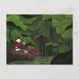 Koi Hunter Postkarte