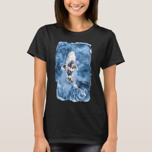 Koi in blau T-Shirt