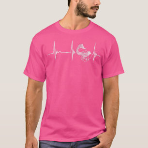 Koi Japanese Koi Carp Heartbeat EKG Pulse Nishikig T-Shirt