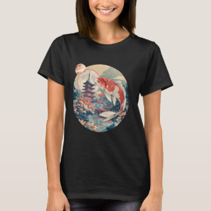 Koi Japanese Pond Lover Japanischer Koi Carp Fish T-Shirt