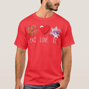 Koi Japanisches Fischherz Japanisches Koi Carp Lie T-Shirt