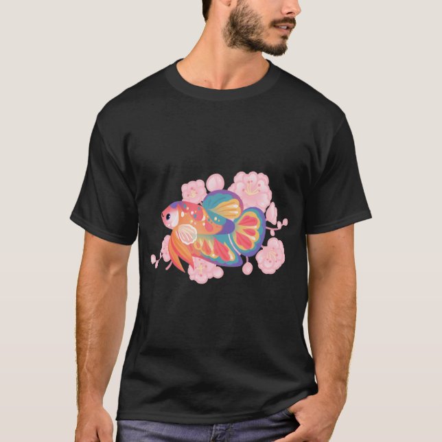 Koi Kampffisch T-Shirt (Vorderseite)