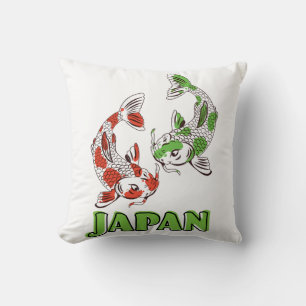 Koi-Karpfen Kissen