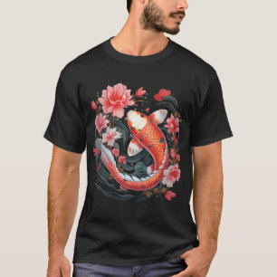 Koi-Karpfen-Kunst T-Shirt