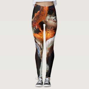 Koi Karpfen-Leggings Leggings