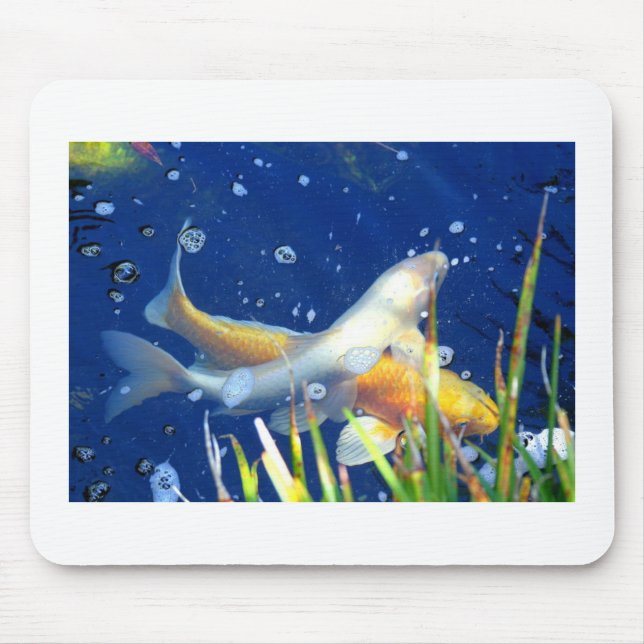 Koi Karpfen Schwimmmousepad Mousepad (Vorne)