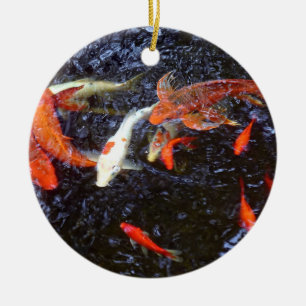 Koi Keramik Ornament