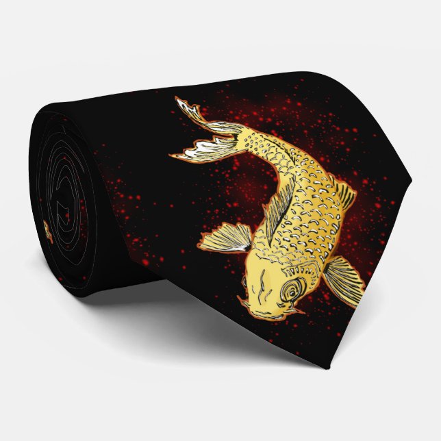 Koi Krawatte (Gerollt)