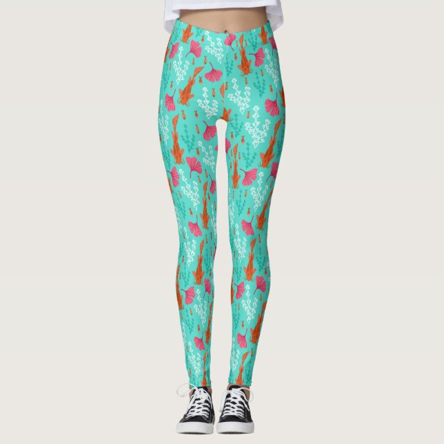 Koi Leggings (Vorderseite)