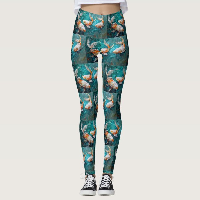 Koi Leggings (Vorderseite)