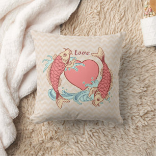 Koi Liebe Kissen