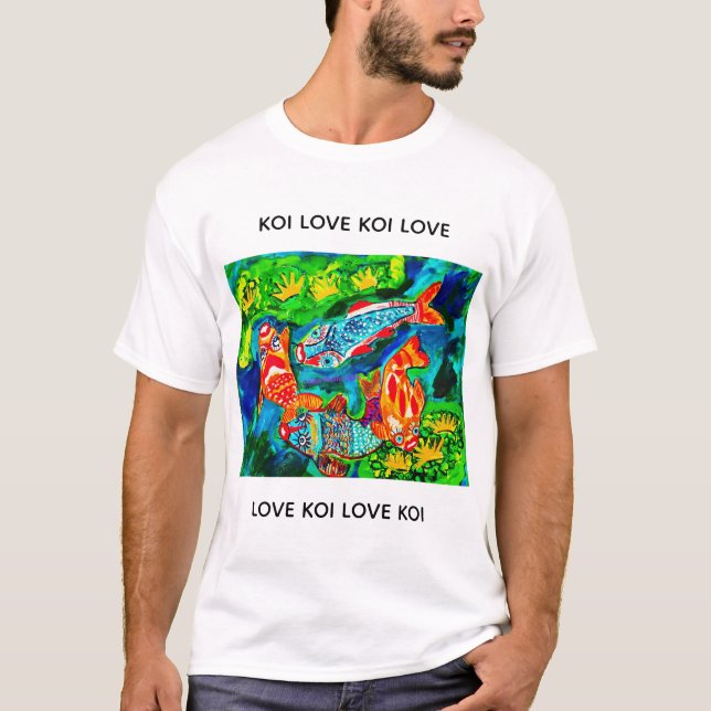 KOI LIEBE T-Shirt (Vorderseite)