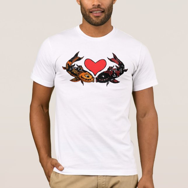 koi Liebe T-Shirt (Vorderseite)