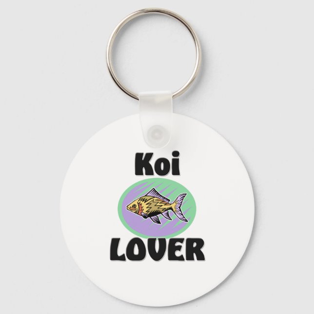 Koi Lover Schlüsselanhänger (Vorderseite)