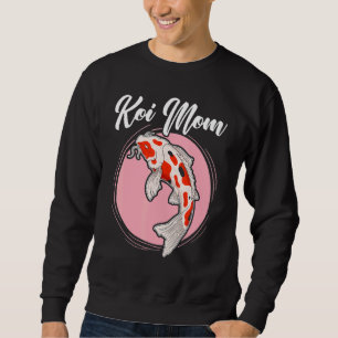 Koi Mama Japanisch Koi Carp Nishikigoi Fischmütter Sweatshirt