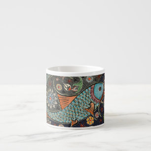 Koi Mosaic Espressotasse