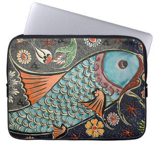 Koi Mosaic Laptopschutzhülle