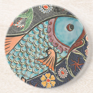 Koi Mosaik Untersetzer