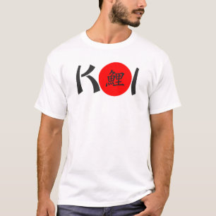 KOI - Nishikigoi Japanische Kalligrafie 1 T - Shir T-Shirt