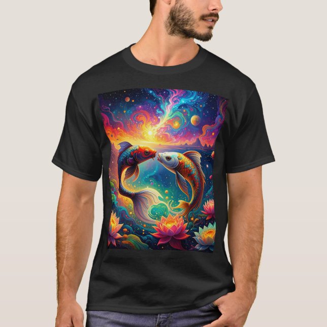 Koi of the Dreaming Waters T-Shirt (Vorderseite)
