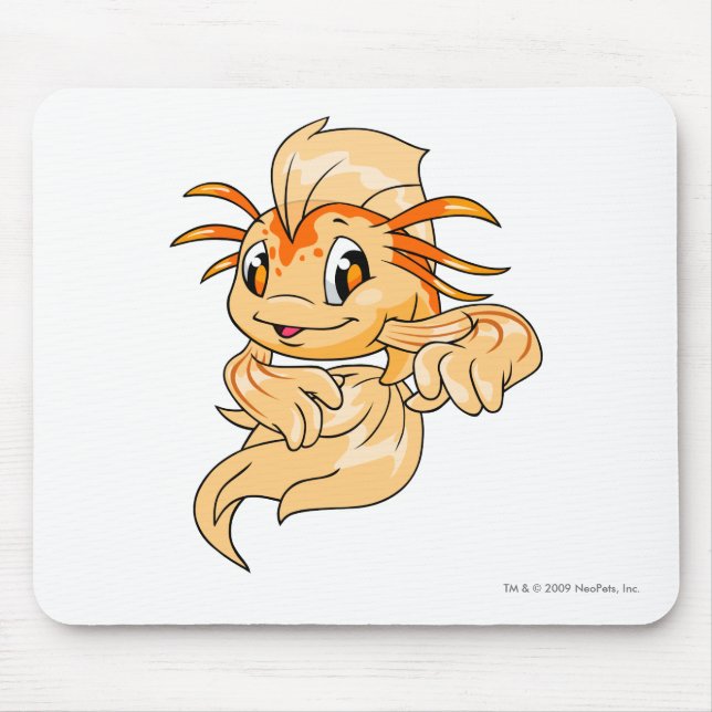Koi Orange Mousepad (Vorne)