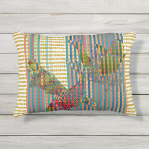 Koi Outdoor Accent Pillow 16 Zoll x 12 Zoll Kissen Für Draußen