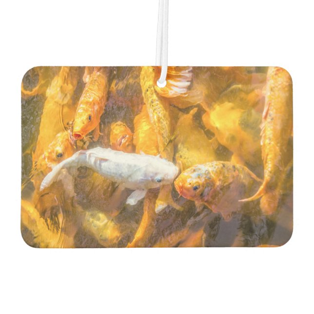 Koi Pond Air Freshener Autolufterfrischer (Rückseite)