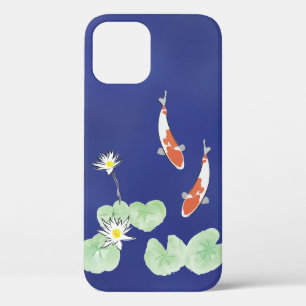 Koi Pond Blue Case-Mate iPhone 12 Fall Case-Mate iPhone Hülle