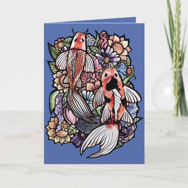 Koi Pond                                           Karte (Vorderseite)