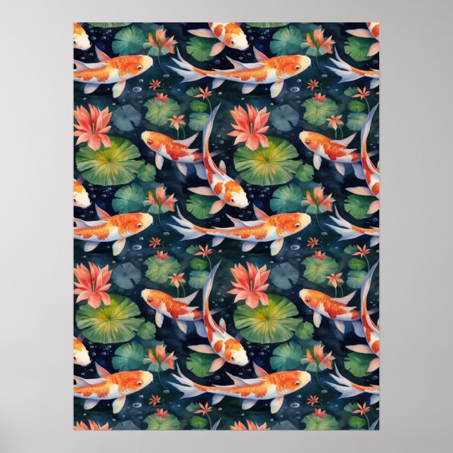 Koi Pond Poster (Vorne)