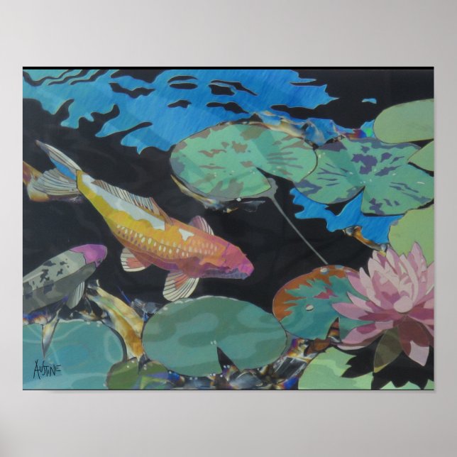 Koi Pond Poster (Vorne)