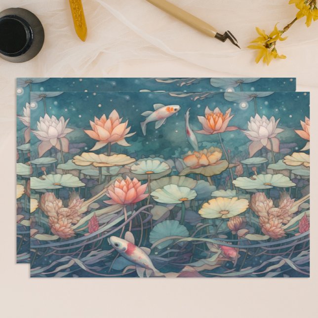 Koi Pond Seidenpapier (Von Creator hochgeladen)