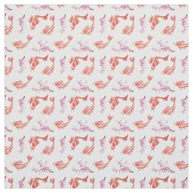 Koi Pond Stoff (Muster)