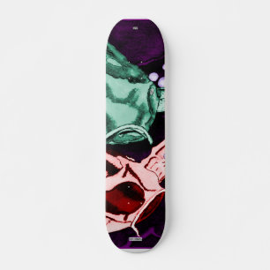 Koi (psychedelisch) skateboard