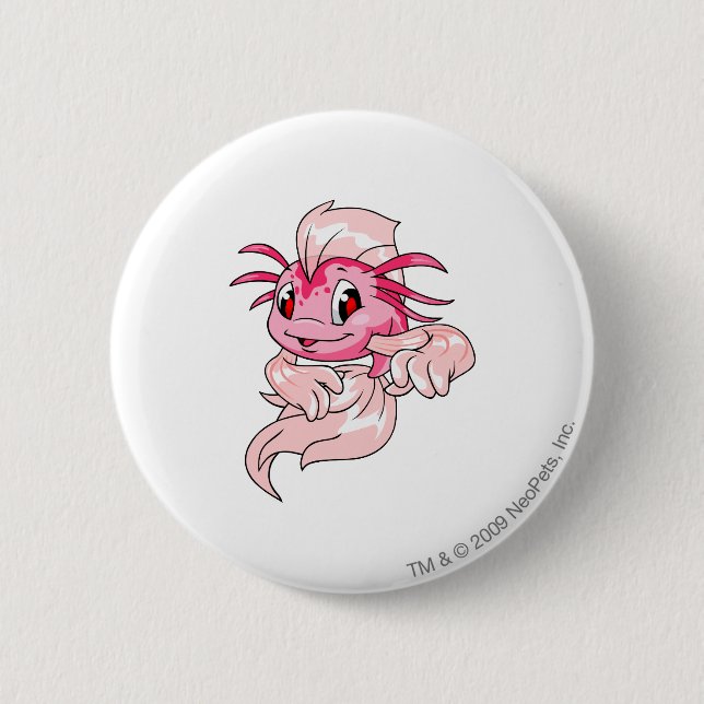 Koi Rosa Button (Vorderseite)